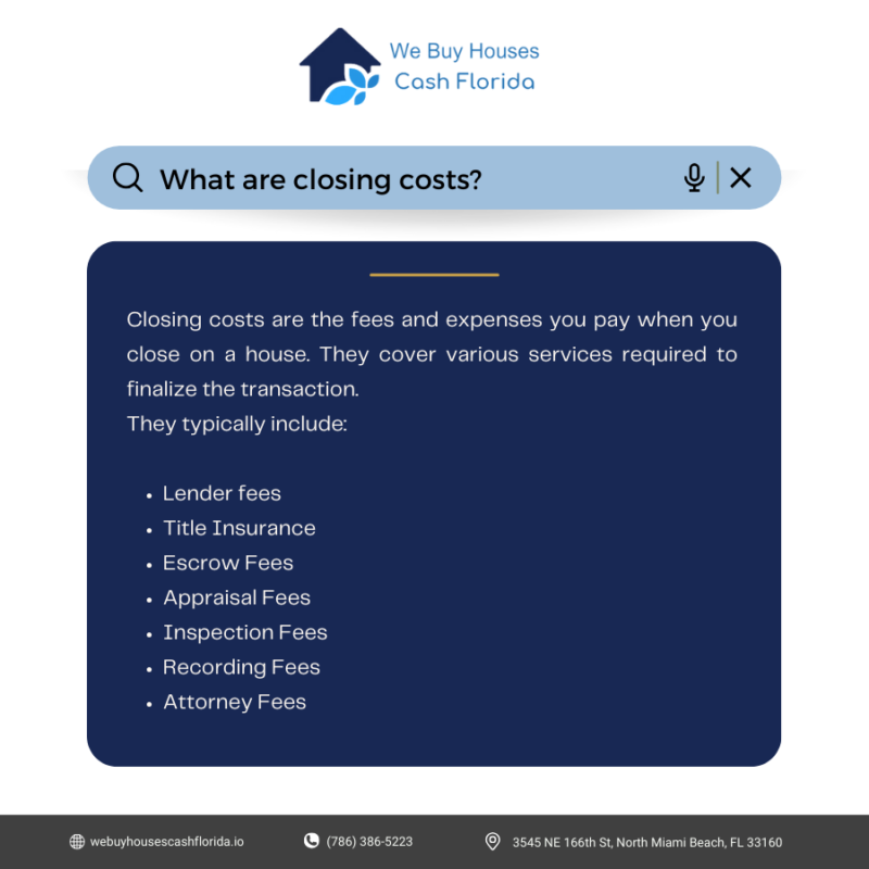 what are closing costs in florida