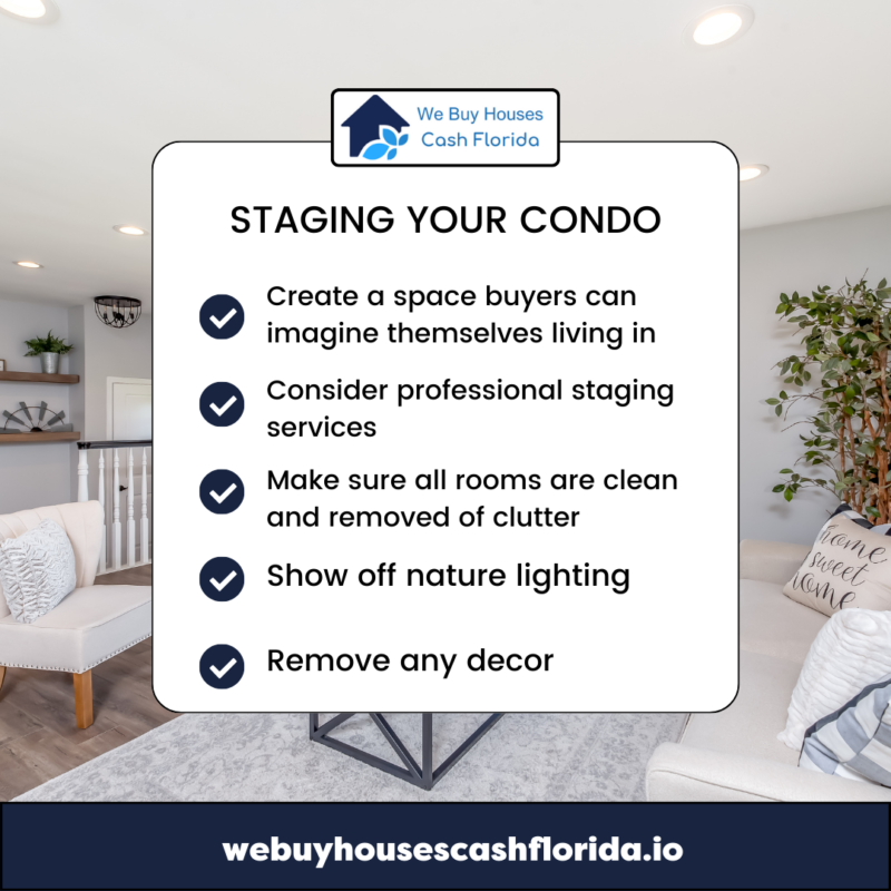 how to sell your condo quickly in florida staging your condo in florida