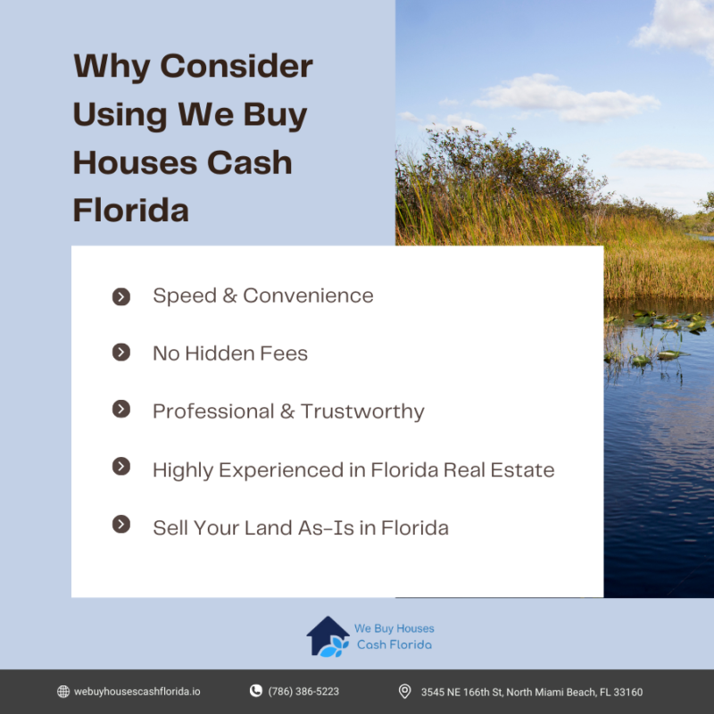 sell land in florida to company 1